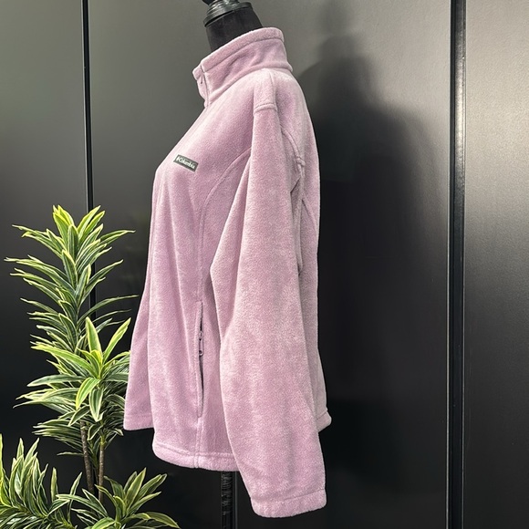 Columbia Mount Cannon Feece,full zip,regular fit,hip pockets,draw cord hem line - Picture 3 of 8